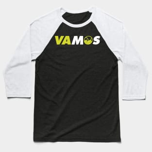 VAMOS Let's Go Tennis Design by CoVA Tennis Baseball T-Shirt